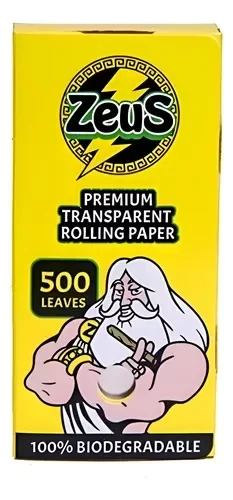 Producto - Papel Zeus Celulosa Transparente 1 1/4 - Paquete x 500