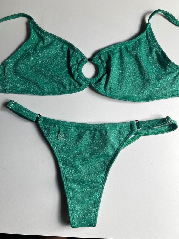 Producto - Bikini Lurex verde