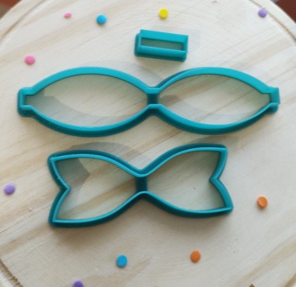 Producto - Set cortante para armar moño fácil 3 D grande