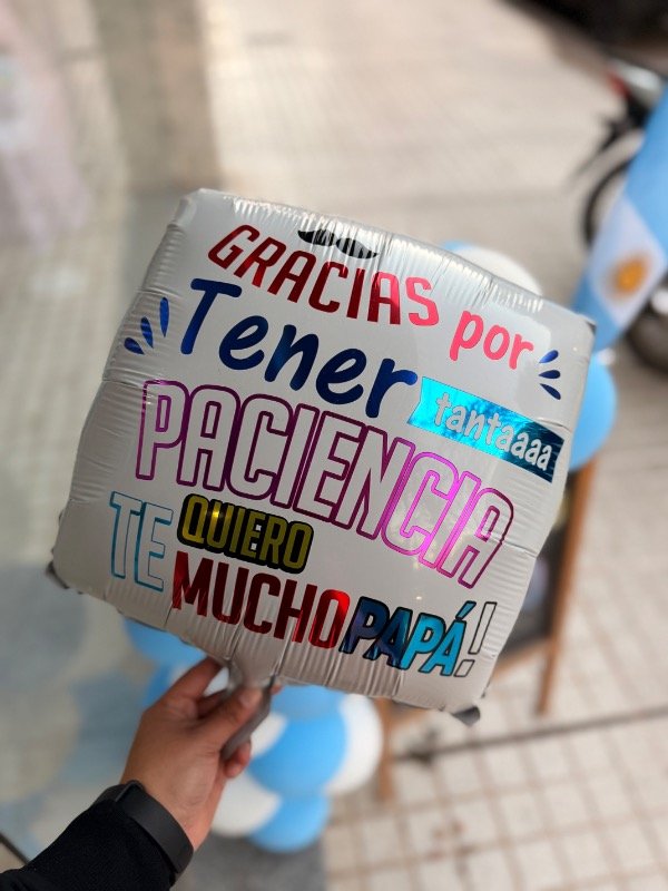 Producto - Globo papá paciencia - Día del padre