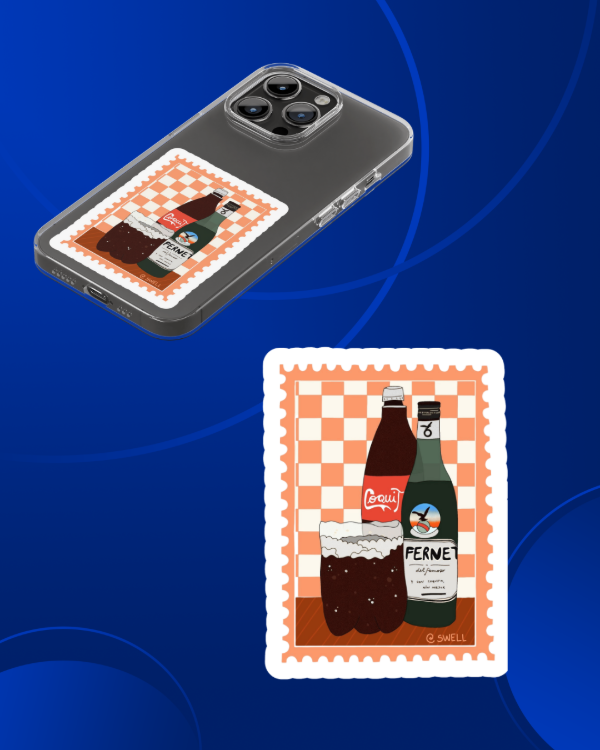 Producto - Estampita fernet #2