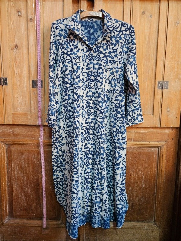 Producto - Vestido Camisero Estampado t.u