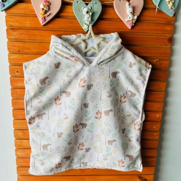 Producto - Toalla Poncho Bosque