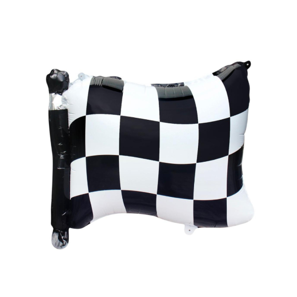 Producto - Globo metalizado bandera de carrera