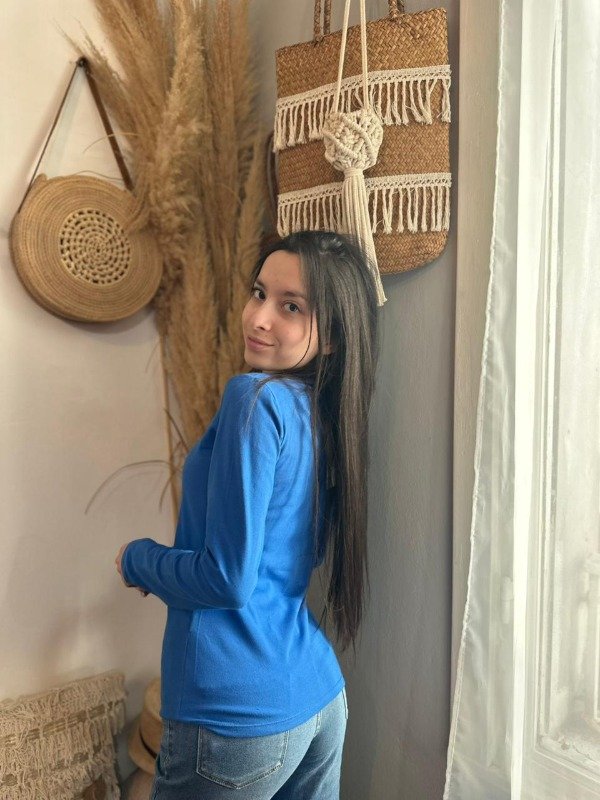 Producto - Remera Buenos Aires Ossira (manga larga) Azul
