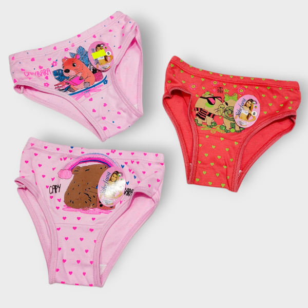 Producto - Bombacha de Nena "Capibara" Talle 8/10