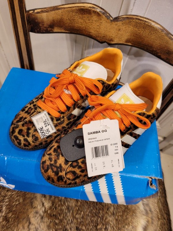 Producto - Zapatillas ADIDAS SAMBA animal print NUEVAS c/etiq Talle 35 - PRECIO: 245X - 0