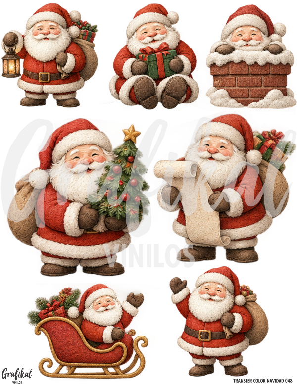Producto - Transfer Color Navidad 048