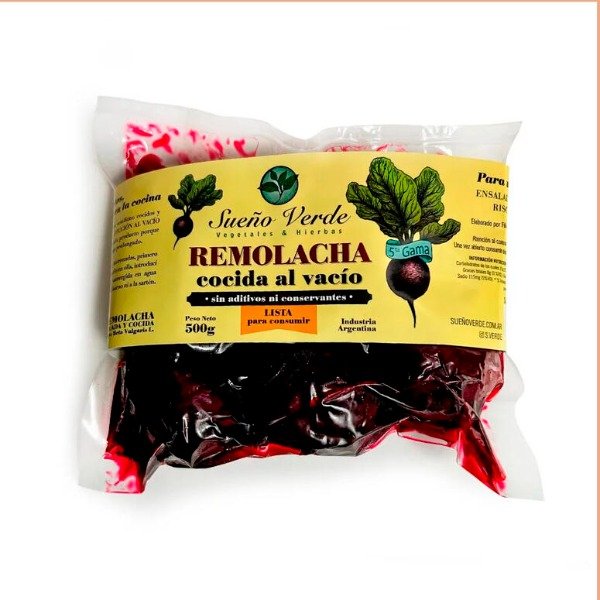 Producto - Remolacha Cocida al Vacio x 400g SUEÑO VERDE
