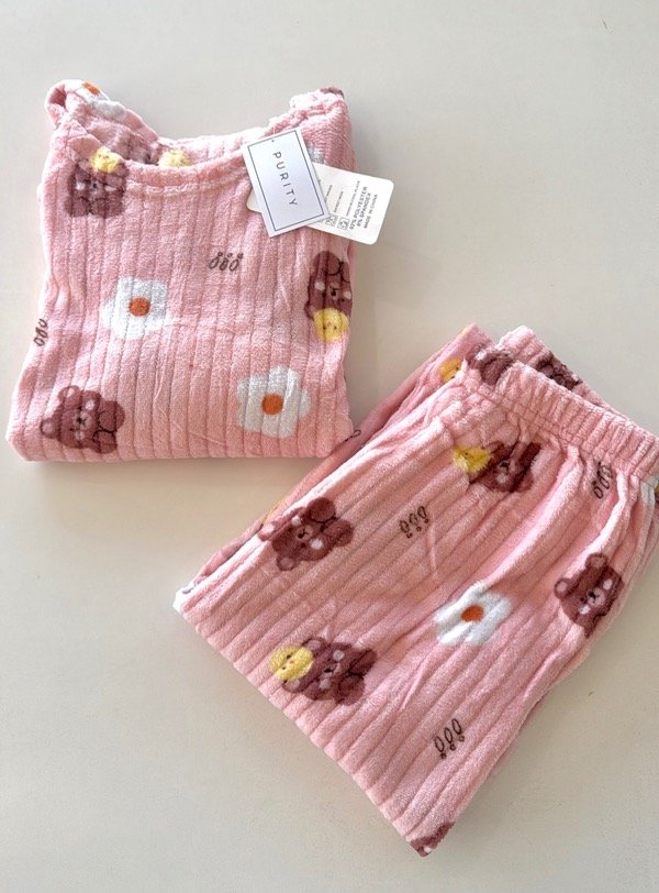 Producto - PIJAMA POLAR HAILEY ROSA
