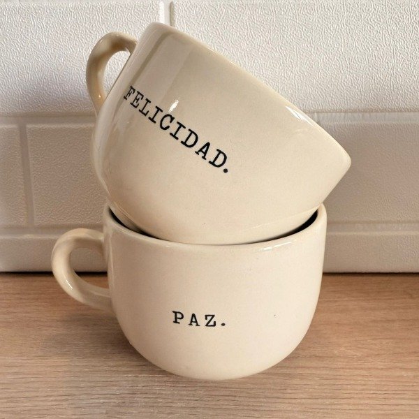Producto - Tazon de campo color TYPOGRAFHY por unidad