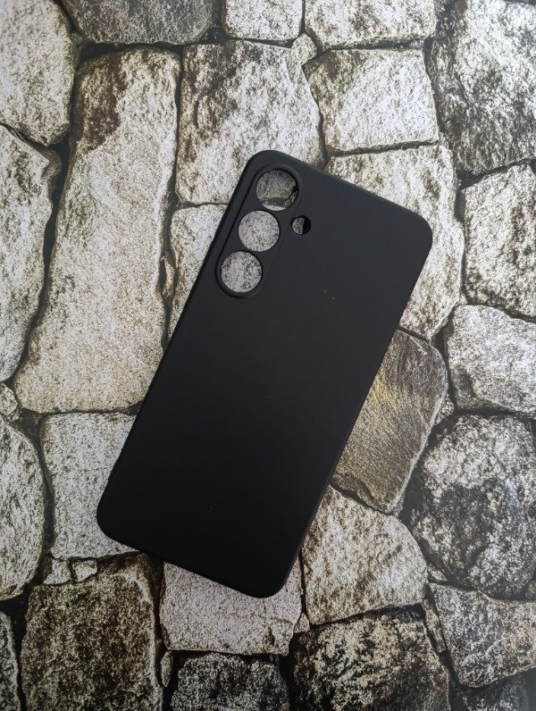 Producto - Funda silicone case Samsung S24 FE negra
