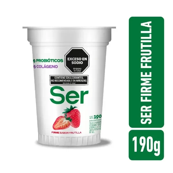 Producto - LA SERENISIMA YOGUR SER FIRME FRUTILLA X190G
