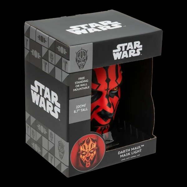 Producto - Star Wars Darth Maul Mask Light Lampara USB Paladone - 6
