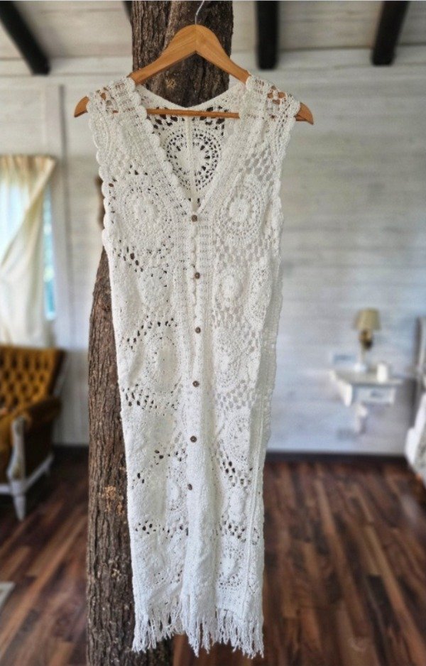 Producto - Chaleco tejido crochet artesanal