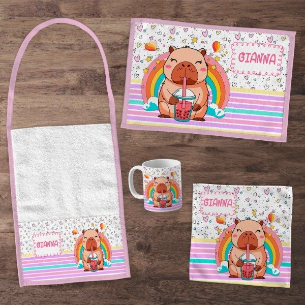 Producto - set de jardin capibara