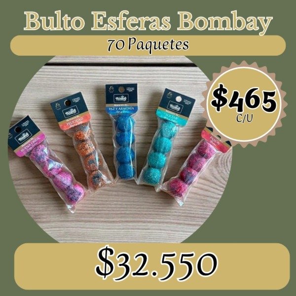 Producto - Bulto esferas Bombay