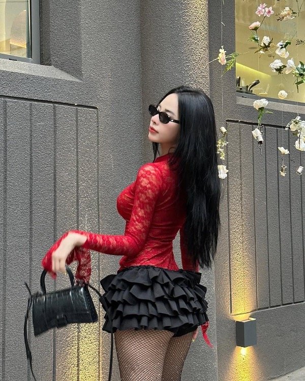 Producto - Short skirt negro lycra