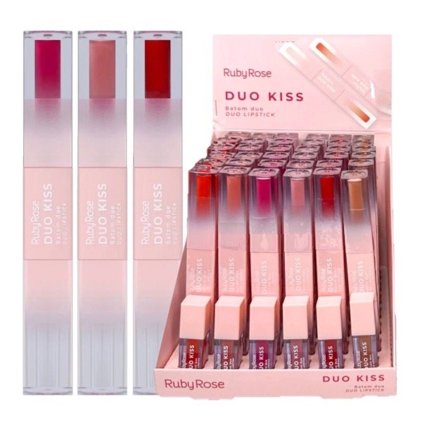 Producto - Labial dúo gloss + color RUBY ROSE