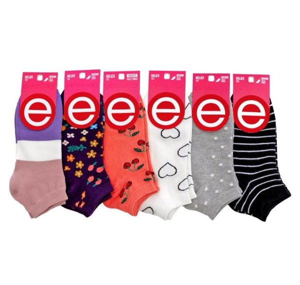 Producto - SOQUETE ELEMENTO DE MUJER PACK X 12