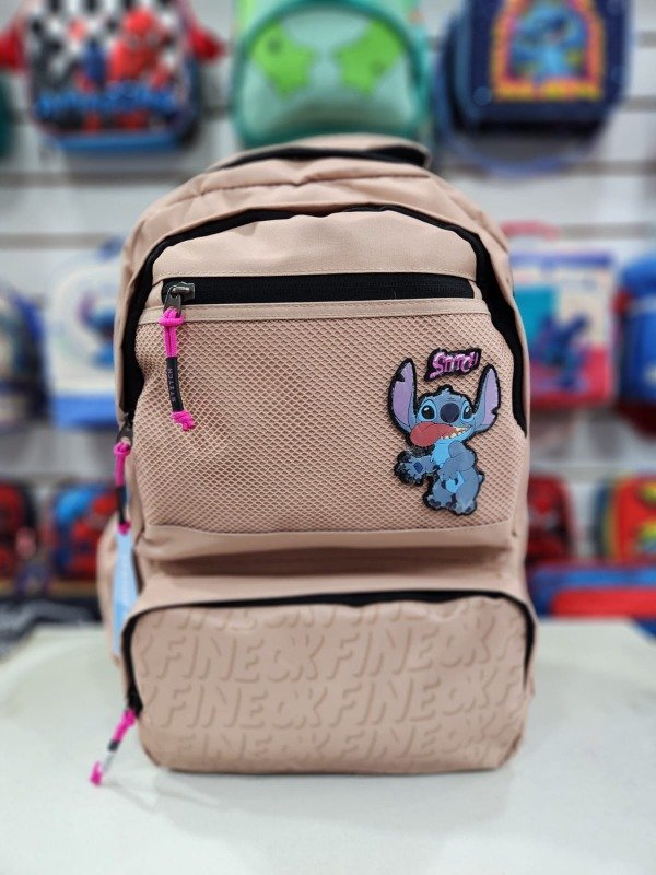 Producto - Mochila Stitch 18" Beige