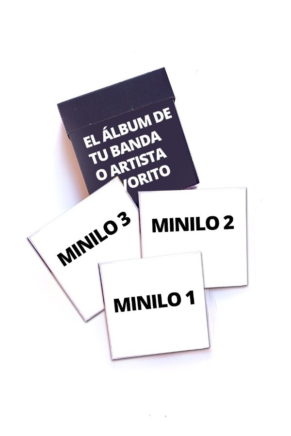 Producto - 3-PACK Minilos Personalizado