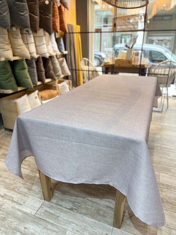 Producto - Mantel Lino Gris