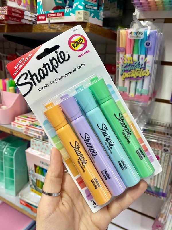 Producto - Resaltadores Sharpie Pastel x4