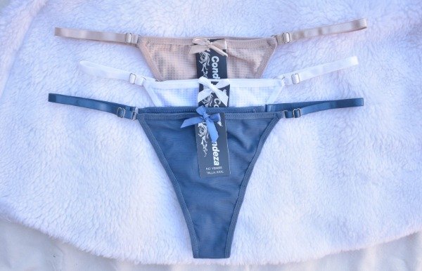 Producto - Pack x3 colaless regulables Talle XXXL