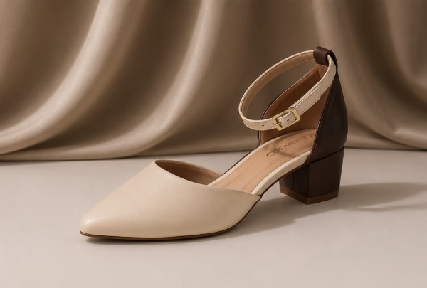 Producto - Stilettos beira rio beige combinado-Ibiza