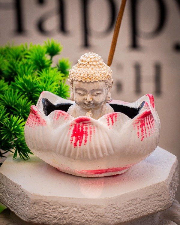 Producto - Porta sahumerio buda