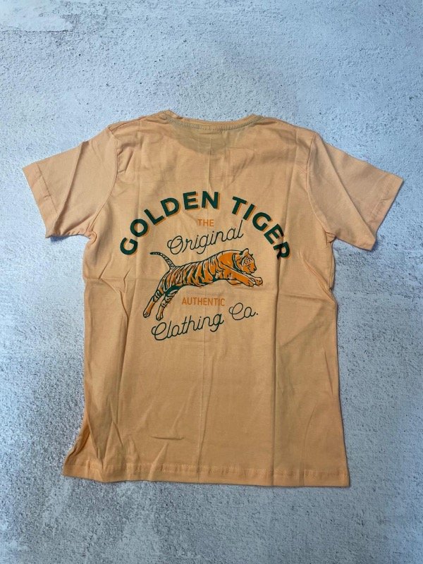 Producto - Remera Golden Tiger Durazno