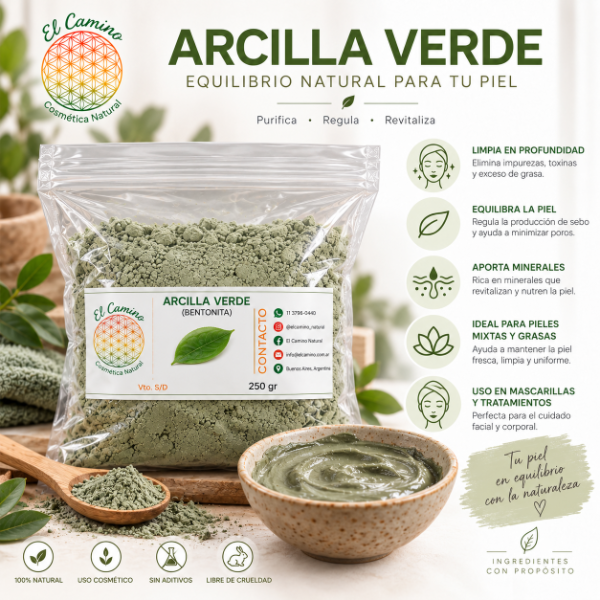 Producto - Arcilla Verde o Bentonita - 4