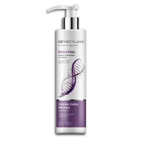 Producto - Crema de peinar Keratina 200ml KEYSTYLING