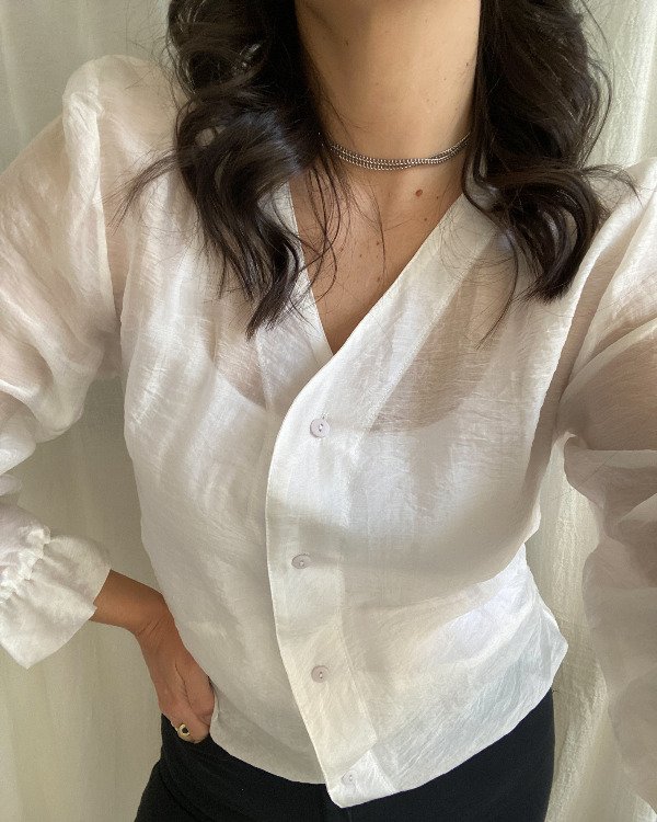 Producto - Camisa Gacela Blanca - 4