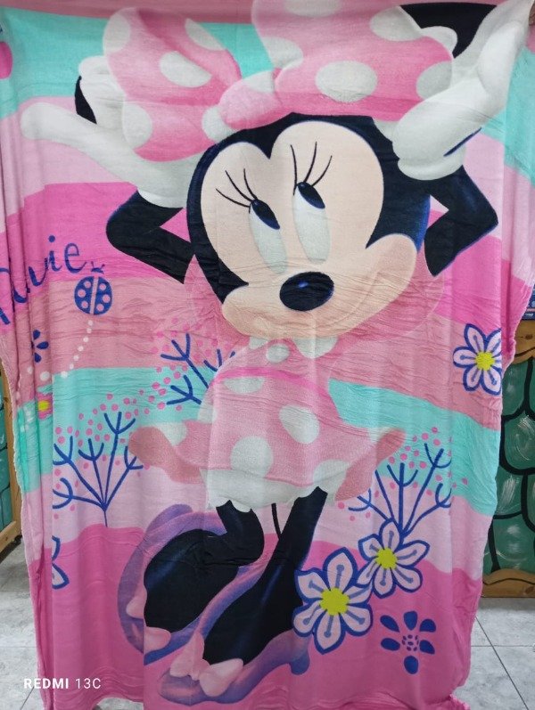 Producto - MANTA POLAR SOFT INFANTIL 1.5 PLAZAS MINNIE