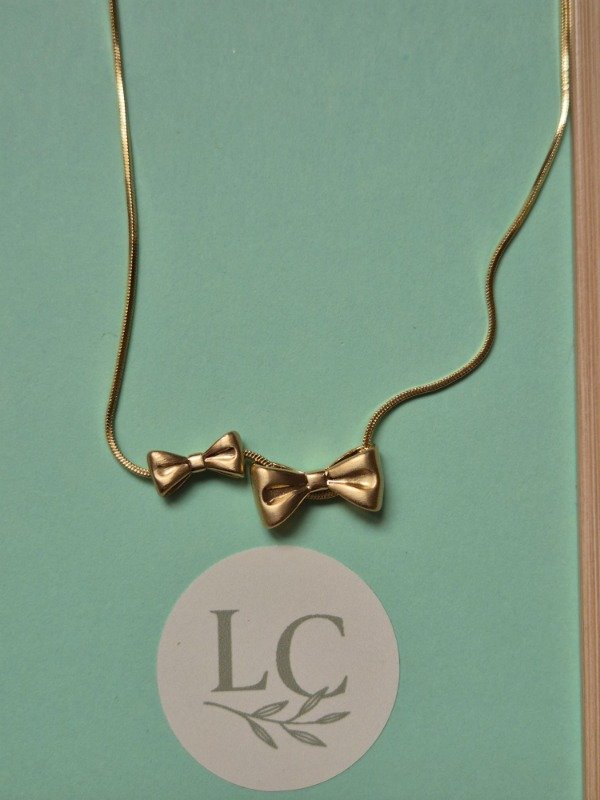 Producto - Collar 2 moñitos