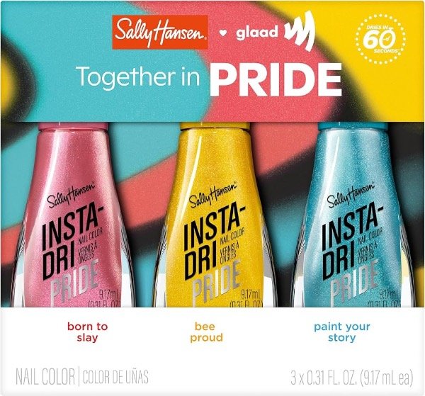 Producto - Sally Hansen InstaDri Pride 3 Pack Trio - 0