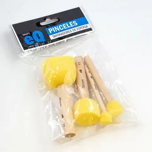 Producto - Pincel de Esponja X4 unidades EQ
