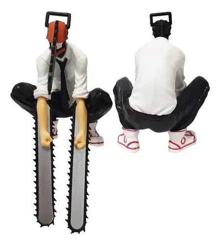 Producto - Figura sentada Chainsaw Man - 15cm