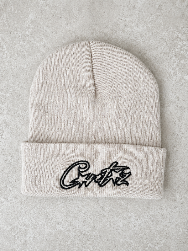 Producto - Gorro de lana cortiez beige