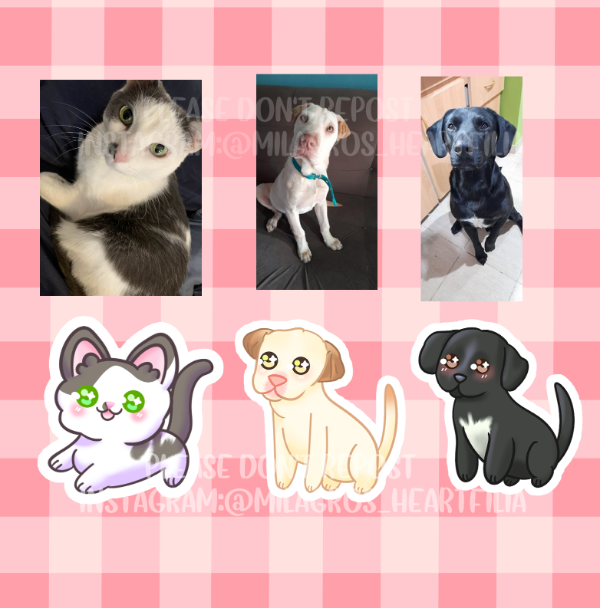 Producto - Sticker Personalizado de tu mascota