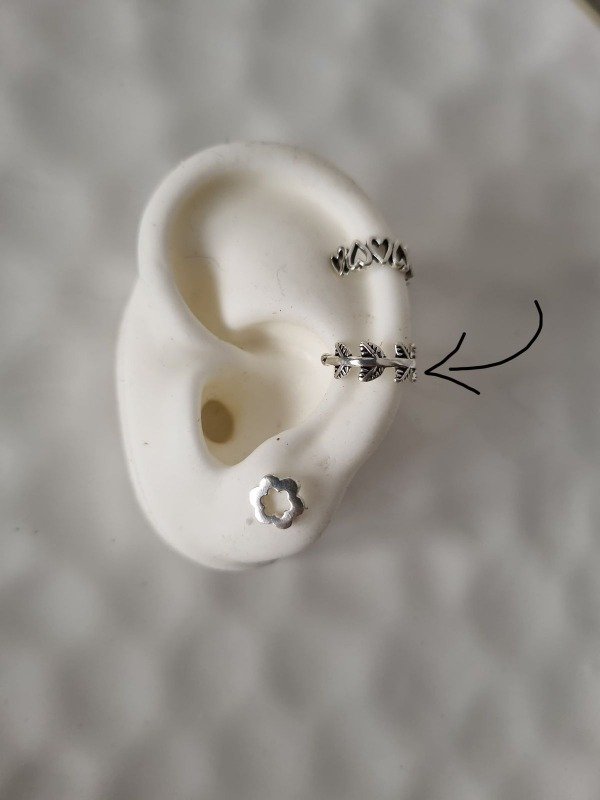Producto - Cuff Selva Plata925 unidad
