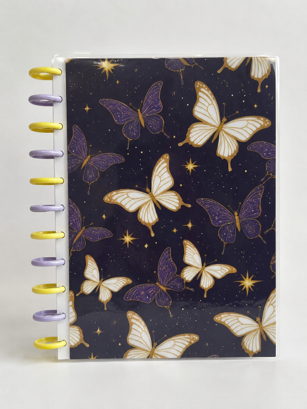 Producto - Butterfly Night - cuaderno A4 - 0