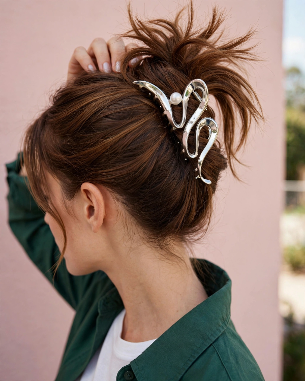 Producto - BROCHE PERLA SILVER