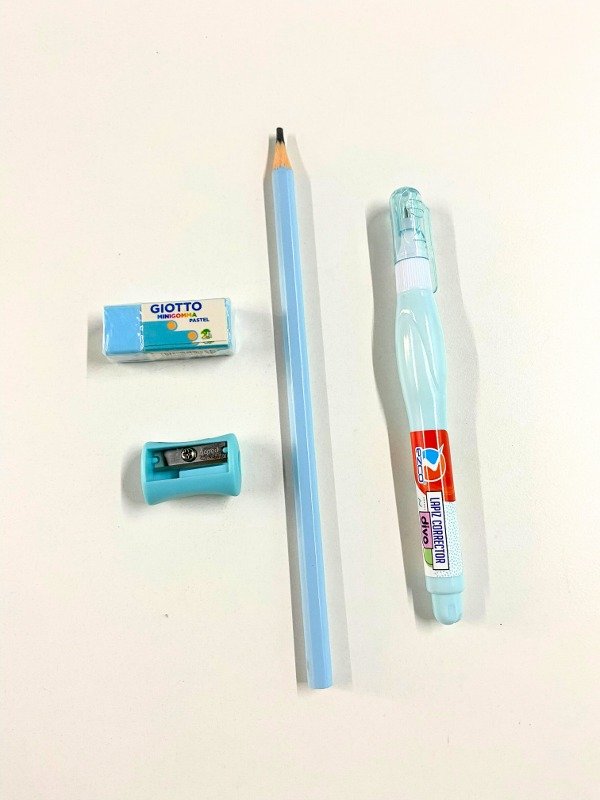 Producto - Combo celeste lapiz + corrector