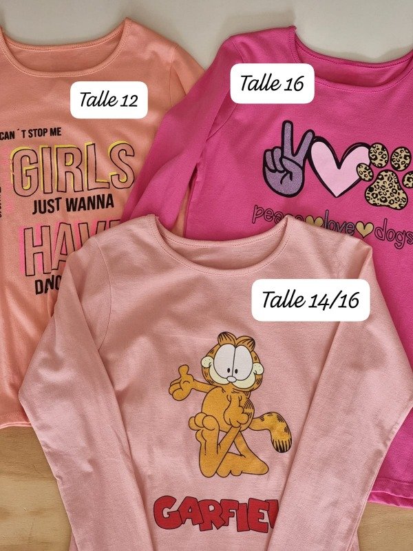Producto - REMERAS niñas