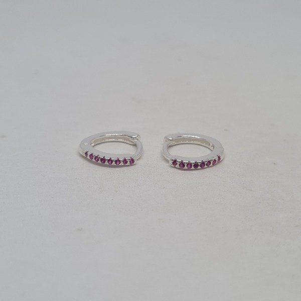 Producto - Argolla fucsia 8mm AR73B