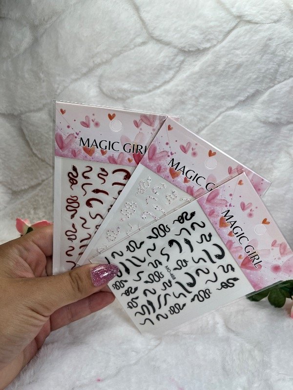Producto - Sticker víbora magic girls