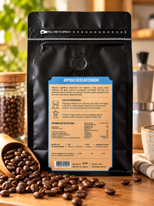 Producto - Riposo - Descafeinado - 2
